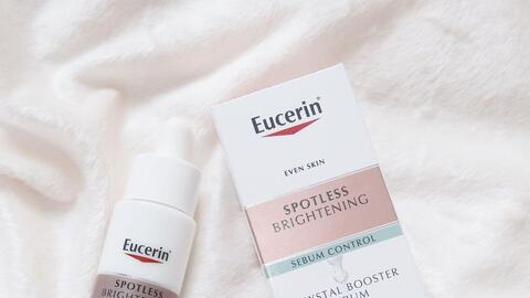 Khám phá 2 bí mật giảm thâm nám & dưỡng sáng da vượt trội của tinh chất Eucerin Spotless Brightening Sebum Control Crystal Booster Serum