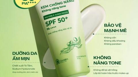 Top 8 Kem Chống Nắng Không Màu Chất Lượng Hiện Nay