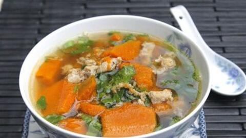 Món ăn bài thuốc từ bí đỏ chữa bệnh hiệu quả