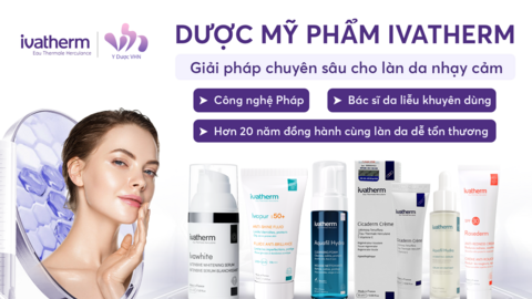 Ivatherm – Dược mỹ phẩm đến từ Pháp, chuyên biệt cho làn da nhạy cảm
