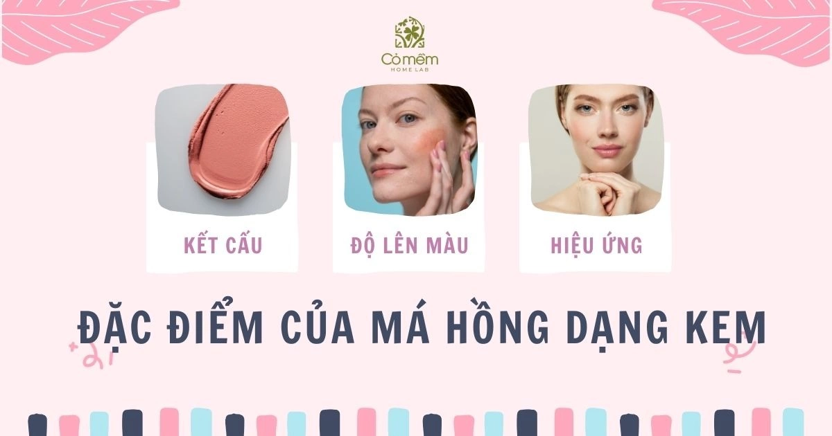Sở Hữu Lớp Make Up Căng Bóng Với 06 Loại Má Hồng Dạng Kem Siêu Hot