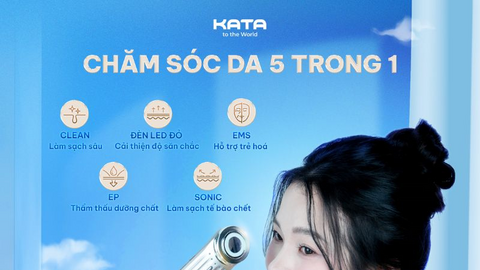 Chăm sóc da chuyên sâu, khỏe đẹp với máy di tinh chất KATA Miro S2
