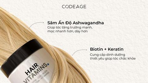 TPBVSK Codeage Hair - Giải pháp khoa học cho mái tóc chắc khỏe từ gốc đến ngọn