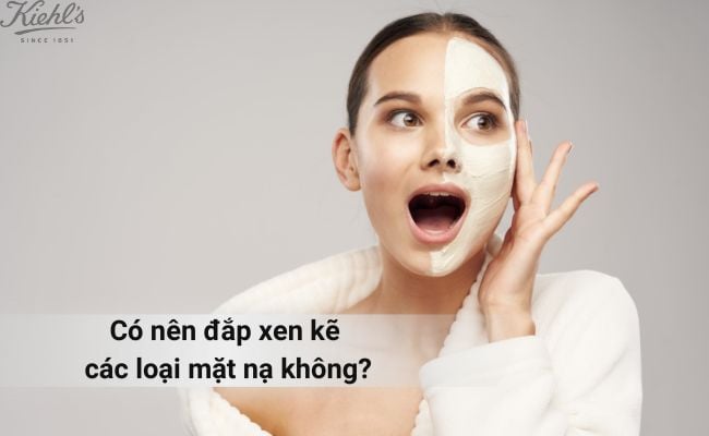Có thể đắp các loại mặt nạ xen kẽ nhau