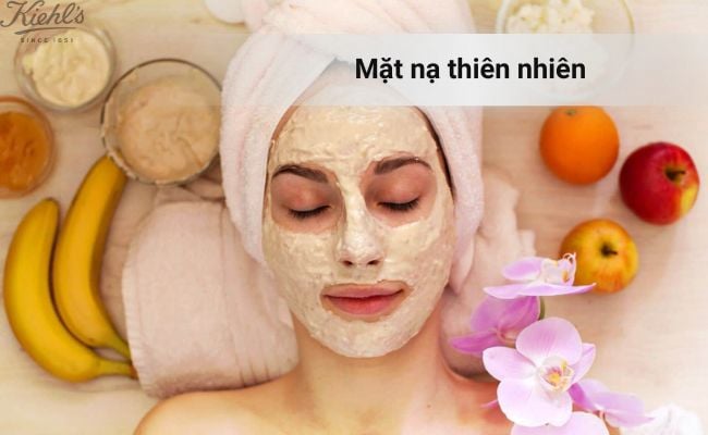 Dưỡng da với mặt nạ thiên nhiên