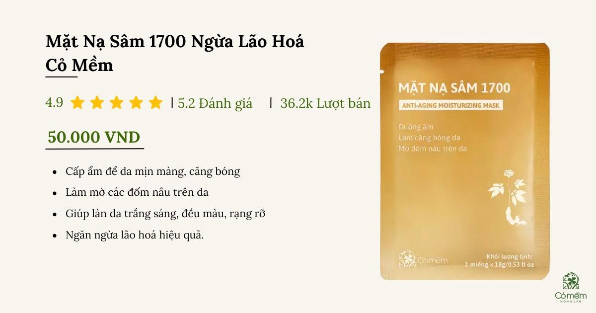 Mặt nạ hyaluronic acid